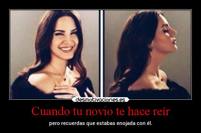 Cuando tu novio te hace reír -