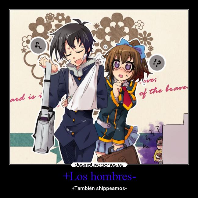 +Los hombres- - +También shippeamos-