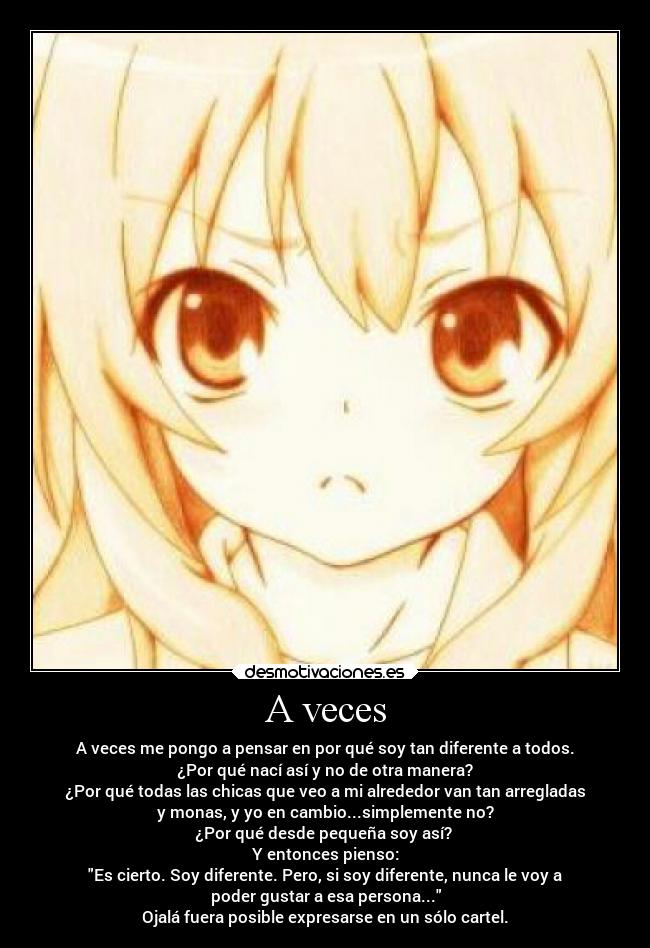 A veces -