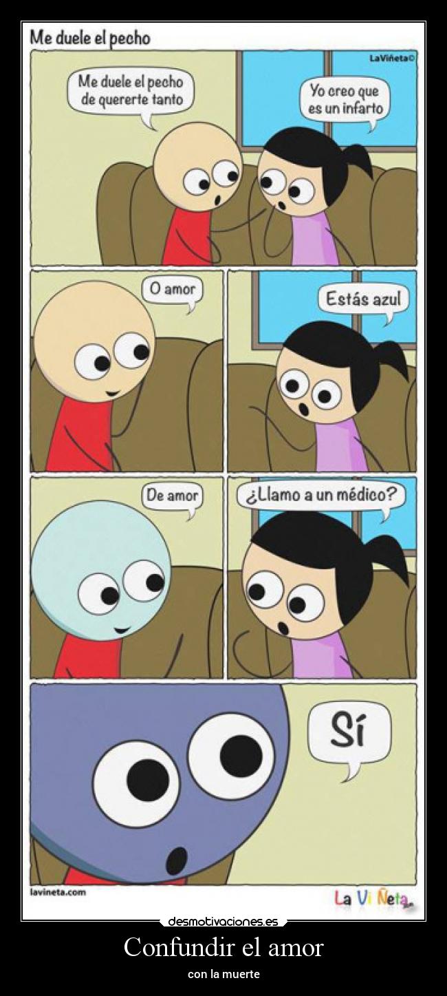 Confundir el amor -