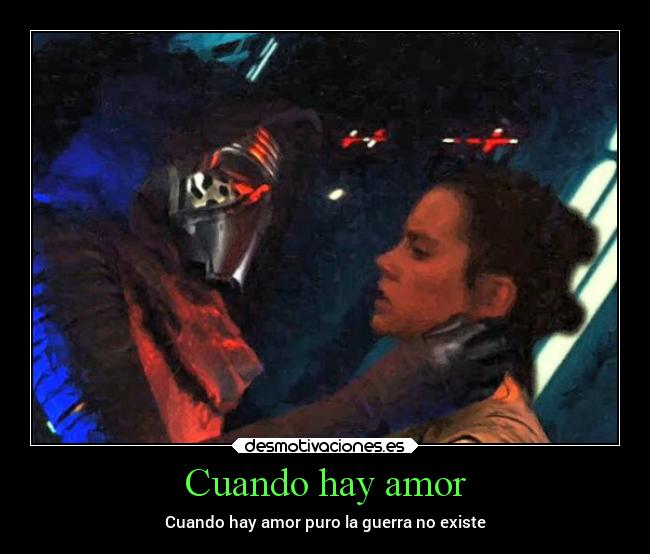 Cuando hay amor - Cuando hay amor puro la guerra no existe