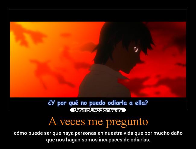 A veces me pregunto - 