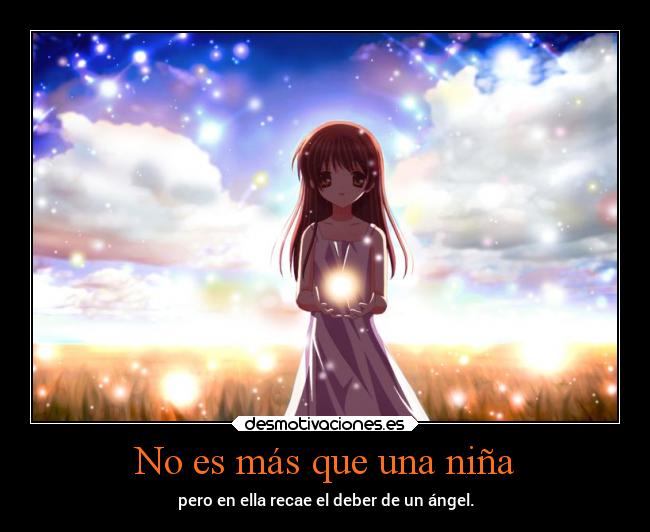 No es más que una niña -