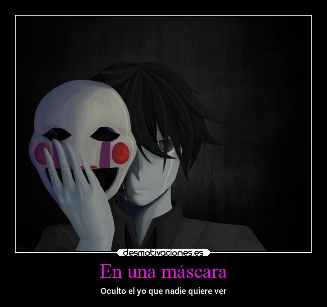 En una máscara - 