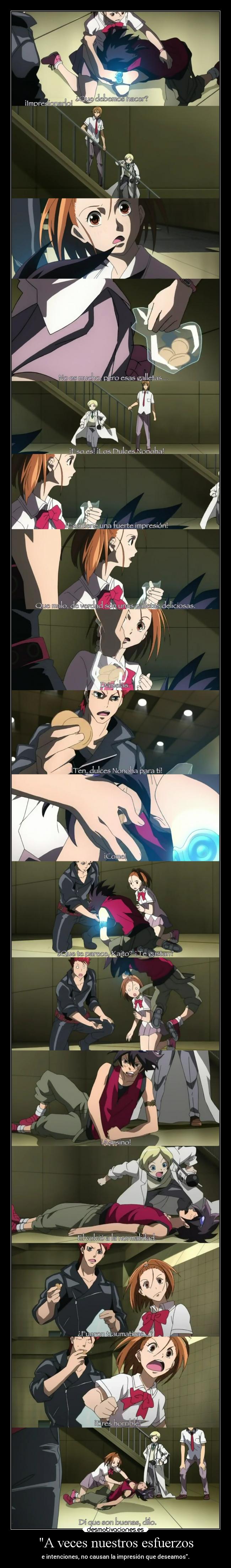 A veces nuestros esfuerzos - 