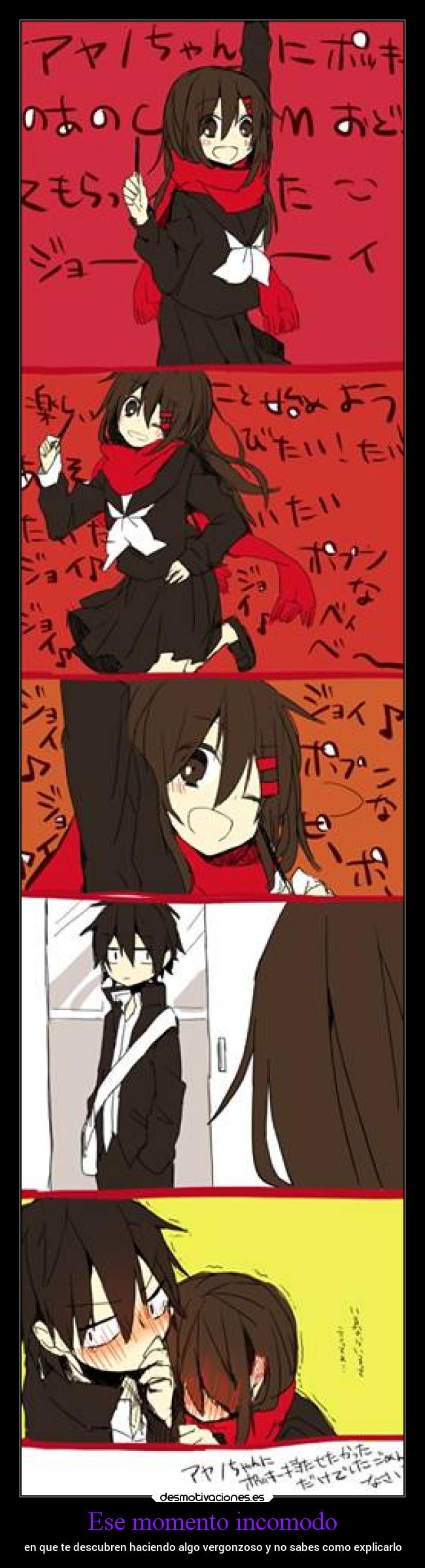 Ese momento incomodo - 