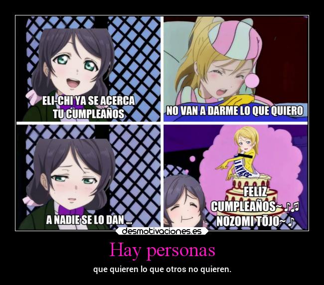 Hay personas -