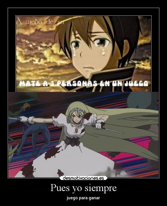Pues yo siempre - juego para ganar