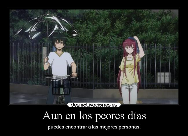 carteles anime persona peor dia encontrar desmotivaciones