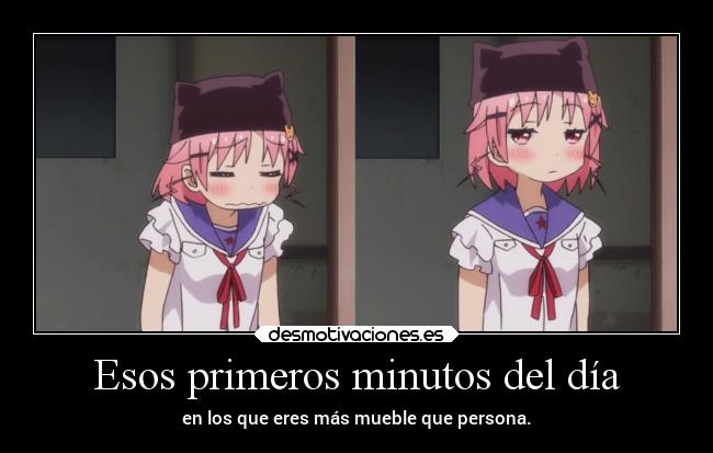 Esos primeros minutos del día -