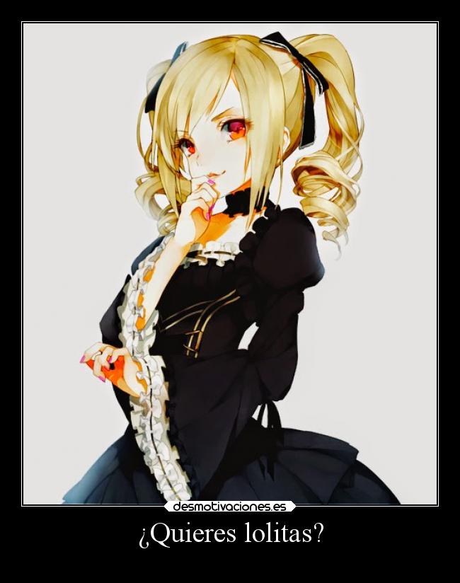 carteles anime slipkdemon clandesplazado lolita gotica lolitagotica oferta propuesta indecente desmotivaciones