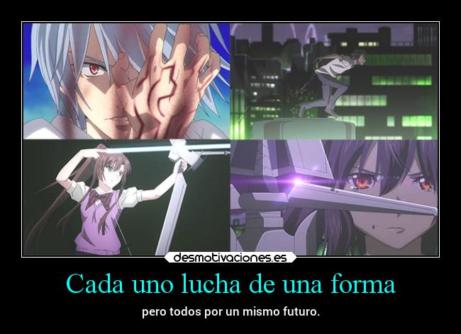 Cada uno lucha de una forma - 