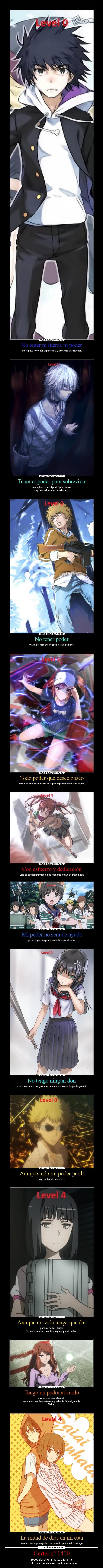 carteles anime toarumajutsunoindex touma accelerator hamazura mikoto kuroko uiharu saten danieldats desmotivaciones