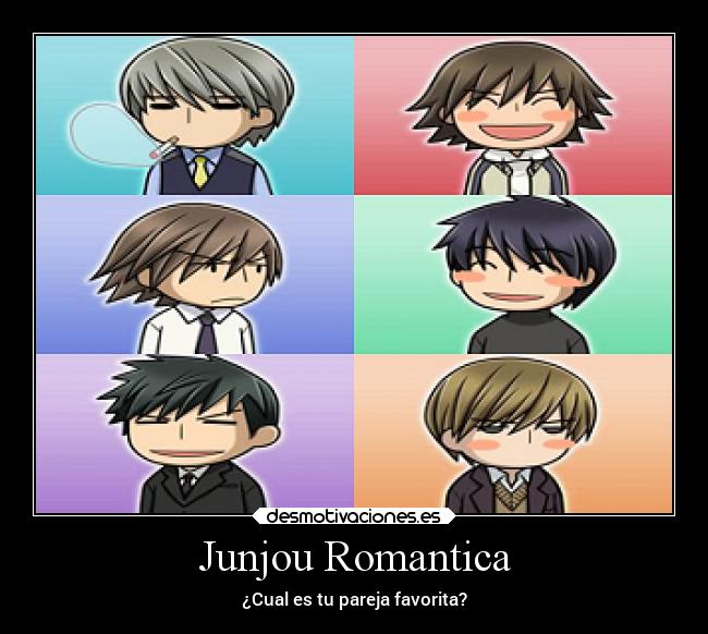 Junjou Romantica - ¿Cual es tu pareja favorita?