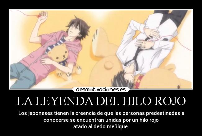 LA LEYENDA DEL HILO ROJO - 