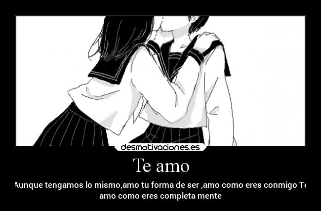 Te amo -