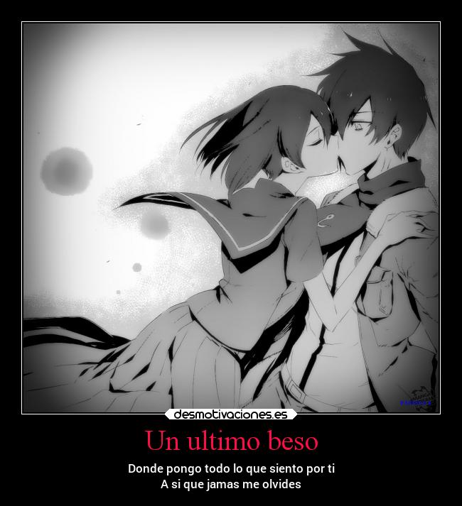 Un ultimo beso -
