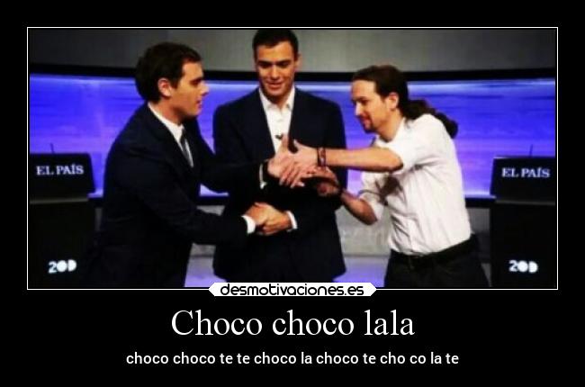 Choco choco lala - choco choco te te choco la choco te cho co la te