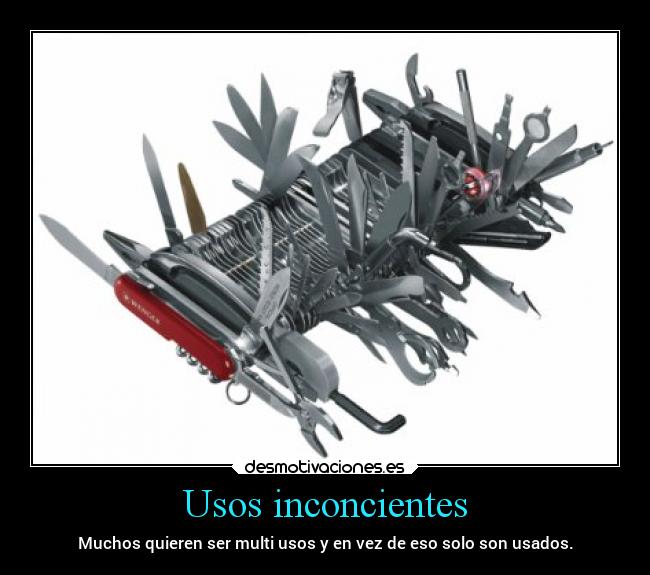 Usos inconcientes - 