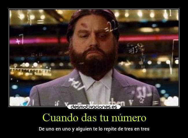 carteles caracter numero dificil desmotivaciones