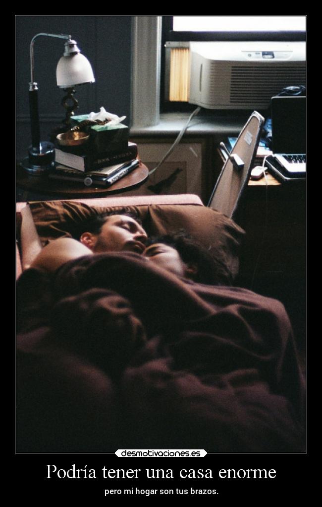 carteles casa amor dalyami dormirjuntos desmotivaciones