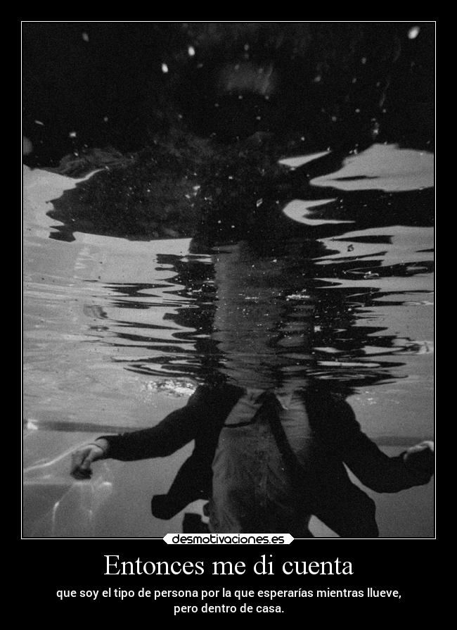 Entonces me di cuenta - 