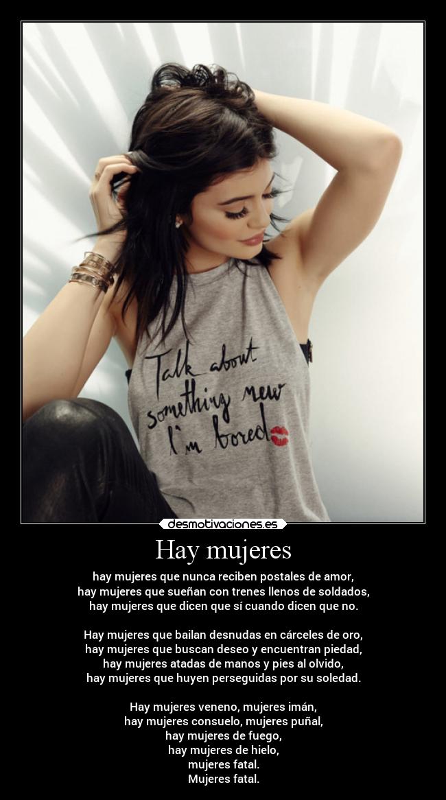 Hay mujeres -