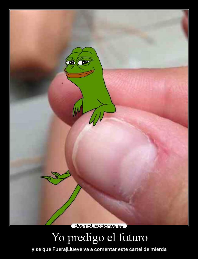 Yo predigo el futuro -