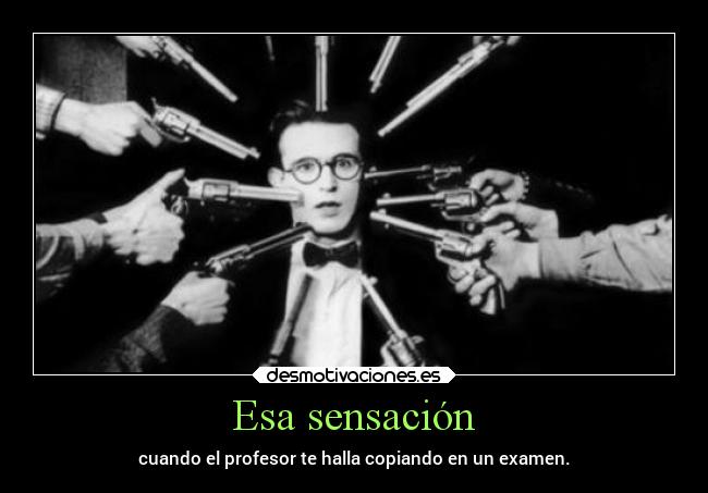 Esa sensación -