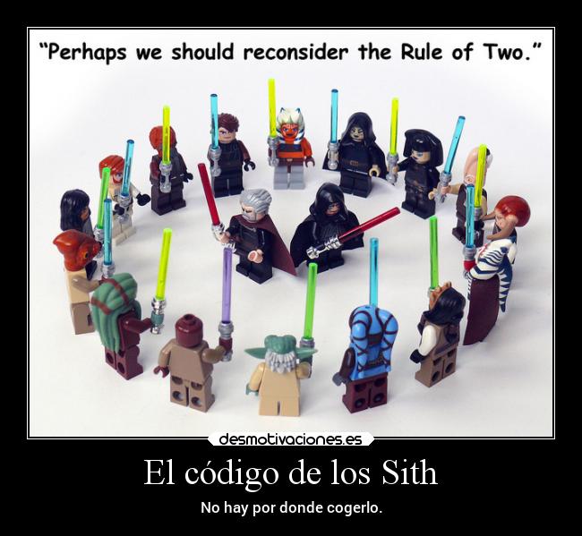 carteles cine starwars sith jedi desmotivaciones