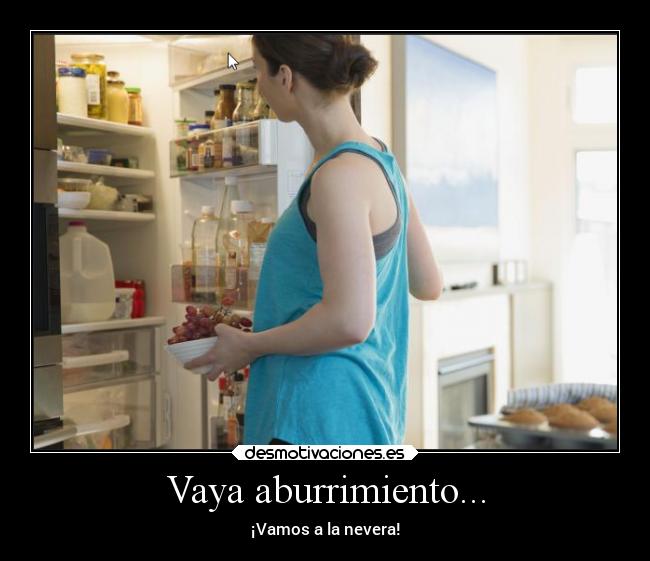 Vaya aburrimiento... -