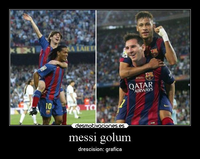 messi golum - 