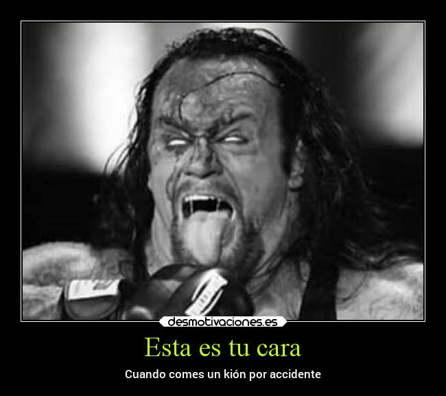 Esta es tu cara - Cuando comes un kión por accidente