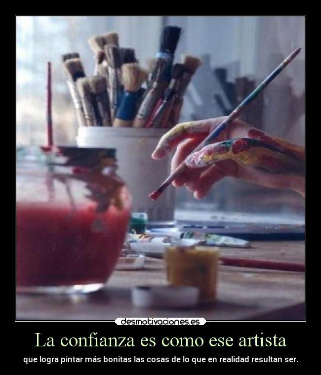 carteles confianza vida desmotivaciones