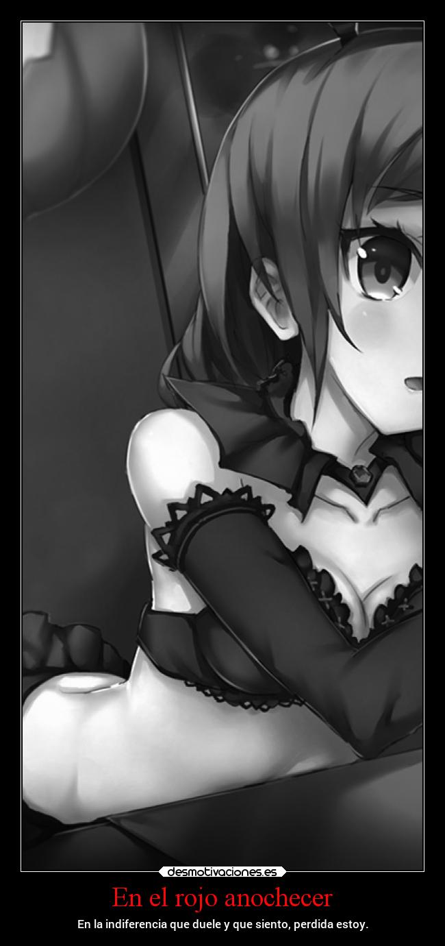En el rojo anochecer - 