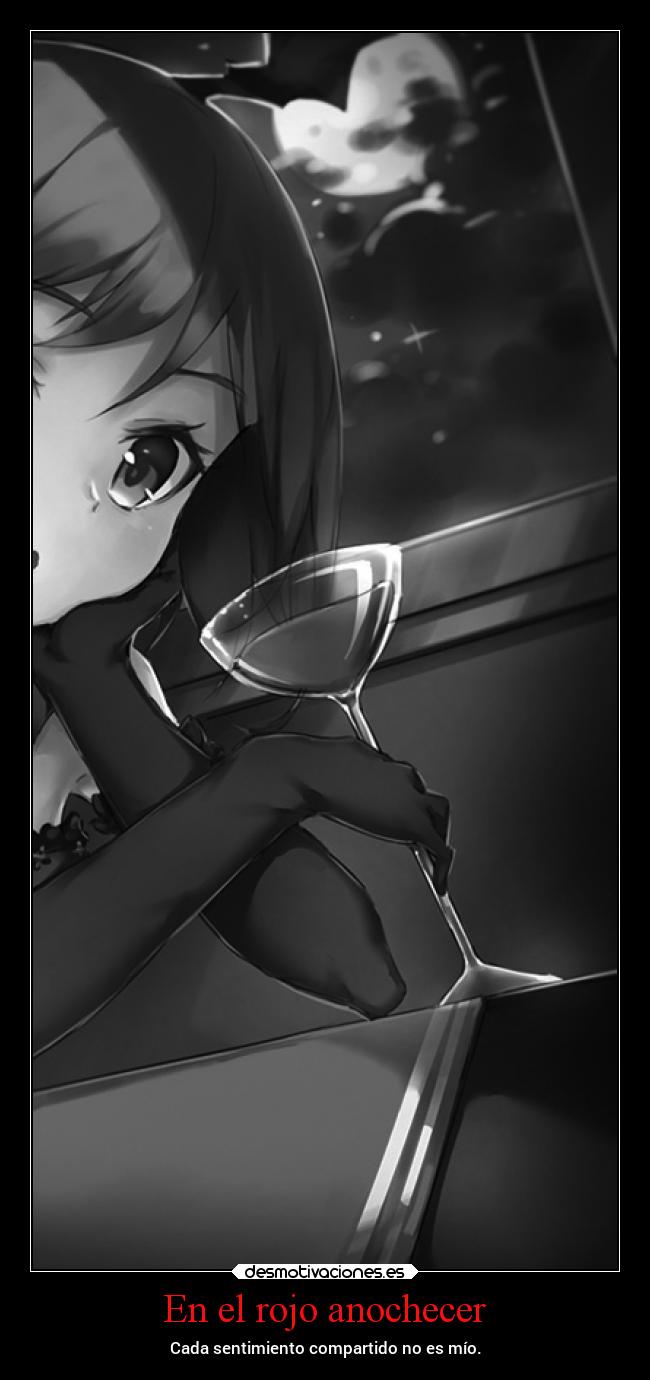 En el rojo anochecer - 