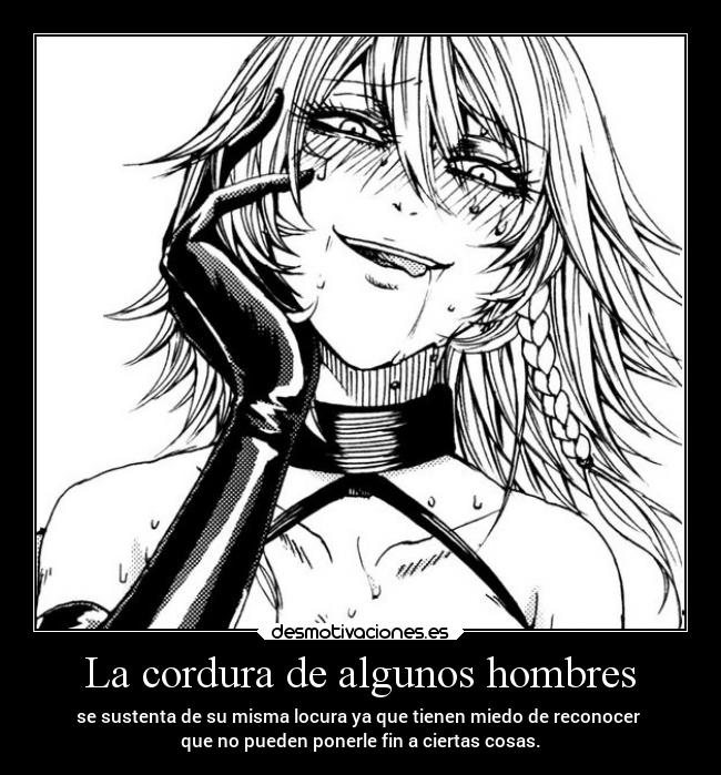 La cordura de algunos hombres - 