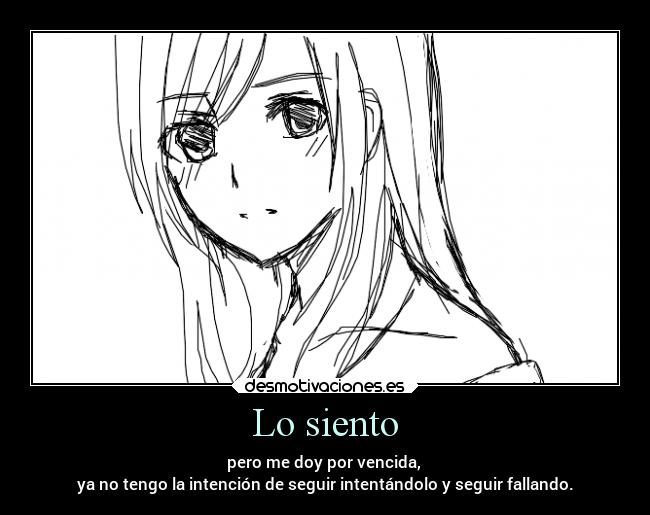 Lo siento - 