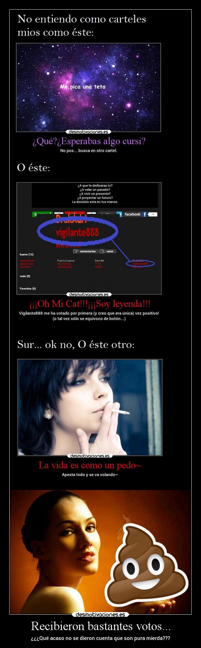 Recibieron bastantes votos... -