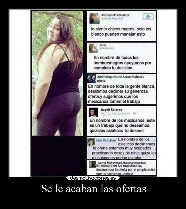 Se le acaban las ofertas - 