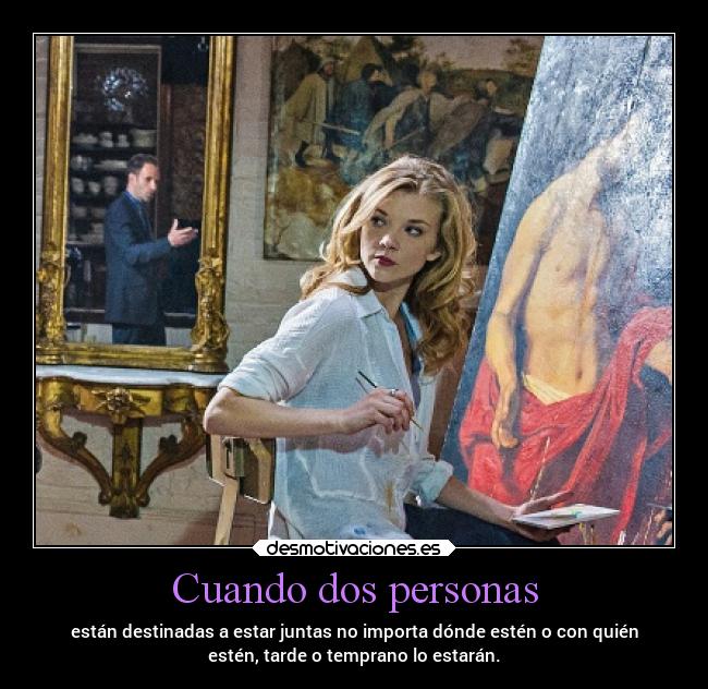 Cuando dos personas -