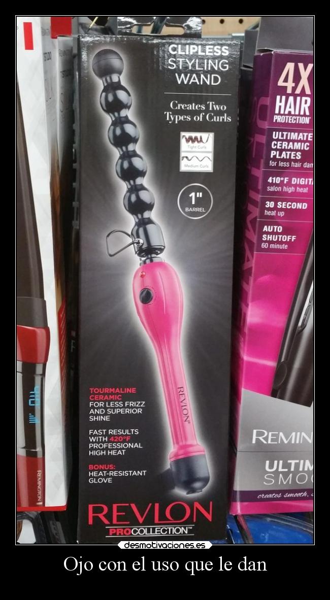 Ojo con el uso que le dan -