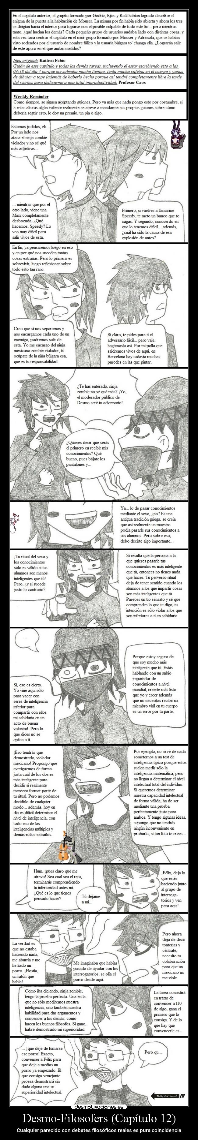 Desmo-Filosofers (Capítulo 12) -