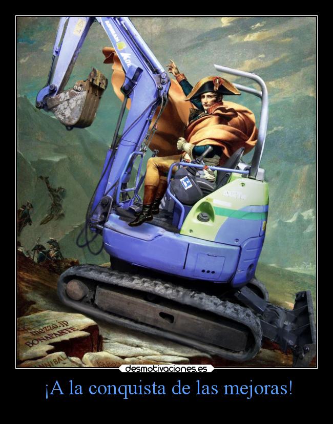 ¡A la conquista de las mejoras! -
