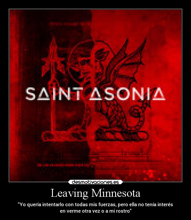 Leaving Minnesota -
