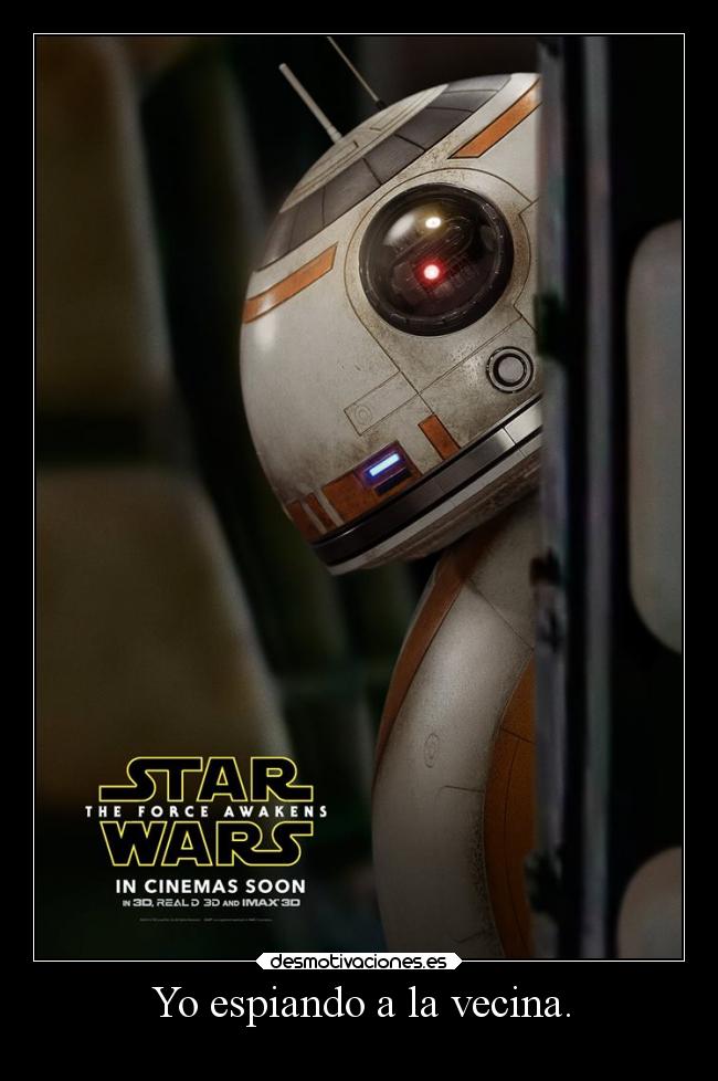 Yo espiando a la vecina. - 