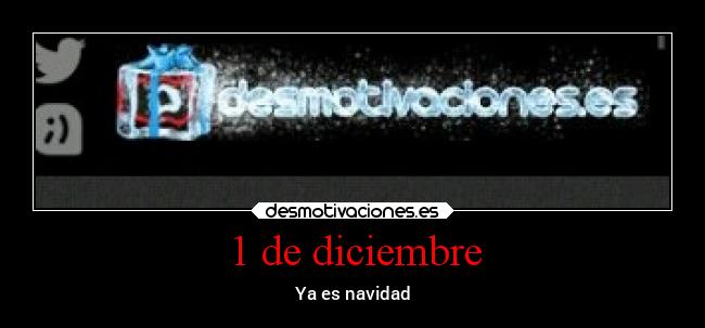 1 de diciembre -