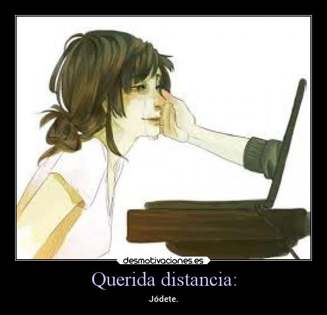 carteles distancia amor distancia desmotivaciones