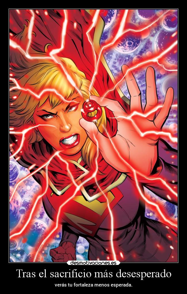 Tras el sacrificio más desesperado -