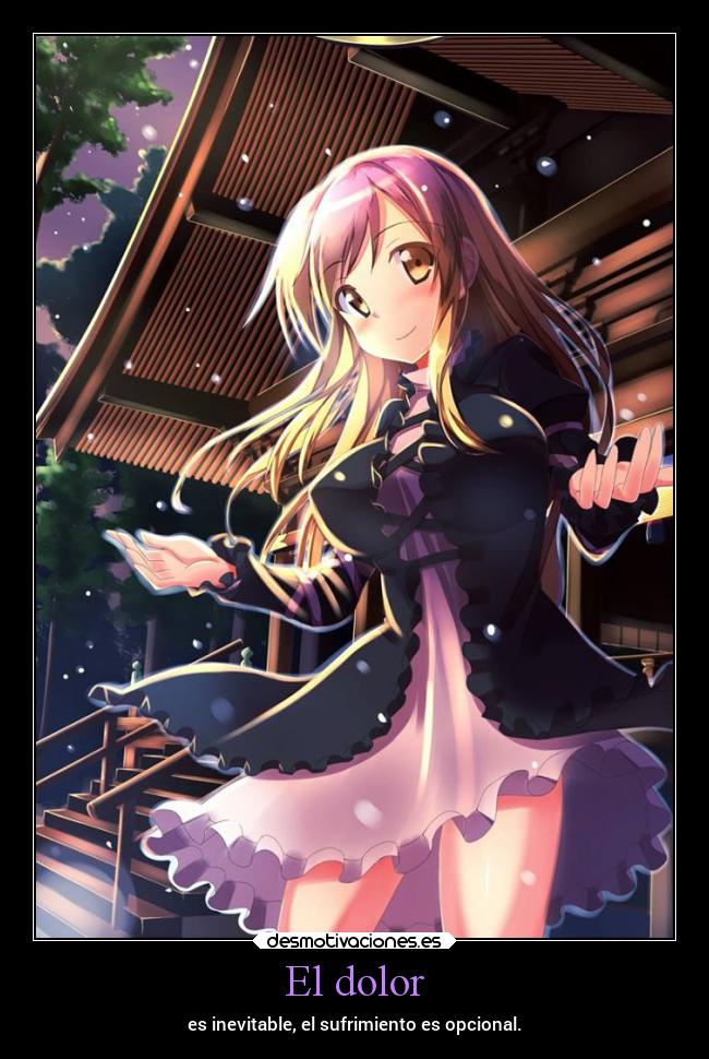 El dolor -
